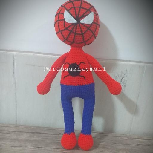 مرد عنکبوتی عروسک مورد علاقه آقا پسر های گل قد 30 سانت